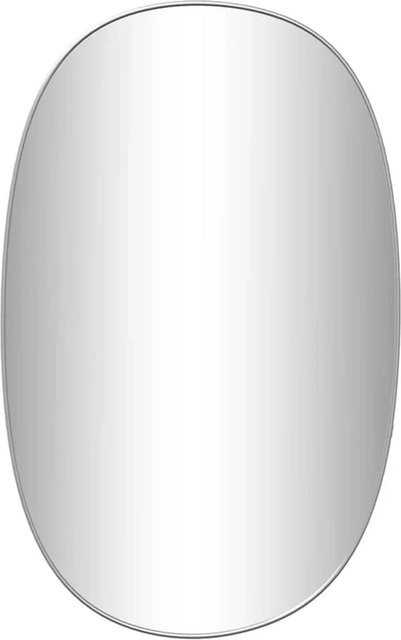 vidaXL Wandspiegel in Silber mit minimalistischer Ästhetik, Breite: 70 cm, Höhe: 45 cm - Bild 1