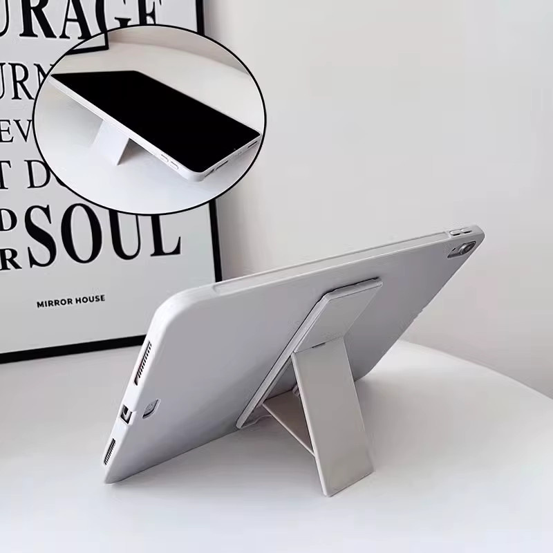 TPU Schutzhülle mit Standfunktion für Samsung Galaxy Tab S11, A11, A9 Plus, S9 FE und S10 Lite in Schwarz oder Weiß - Bild 2
