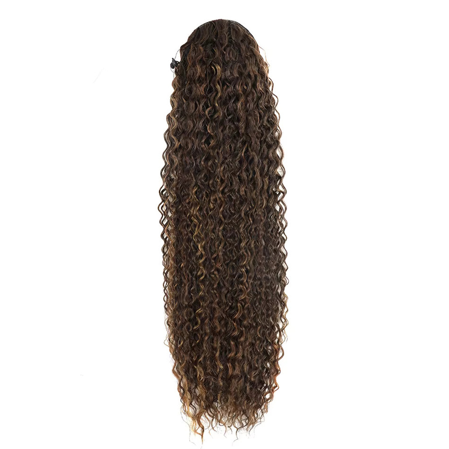 Booming Hair Clip-in Haarverlängerung Pferdeschwanz, synthetisch, lockig, 30 Zoll, Damen - Bild 2