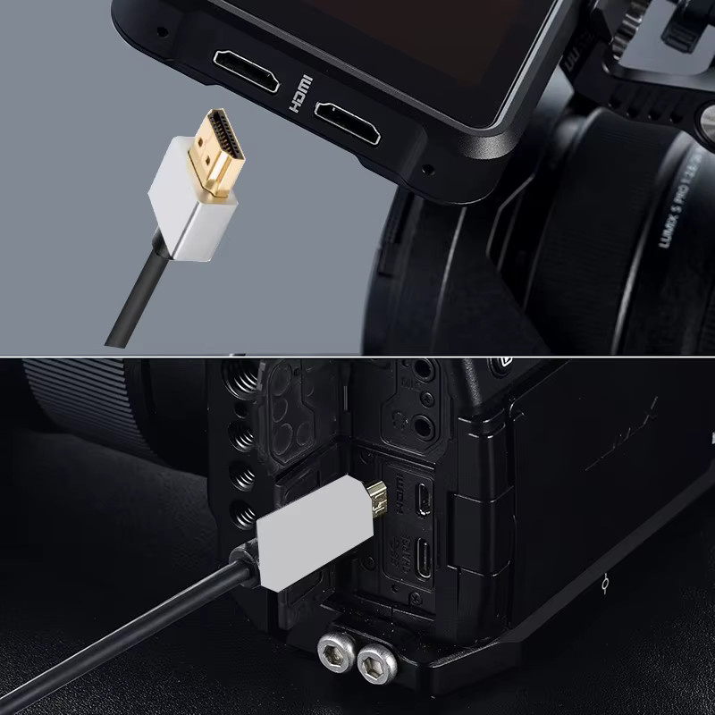 VBDWRM Micro-HDMI-Kabel 2.0 für 4K 60Hz, HDMI auf Micro-HDMI in Schwarz und Grün, kompatibel mit Raspberry Pi 4 und GoPro Hero 7 Black, Hero 6, Hero 5, Hero 4 sowie Laptops und HDTVs - Bild 4