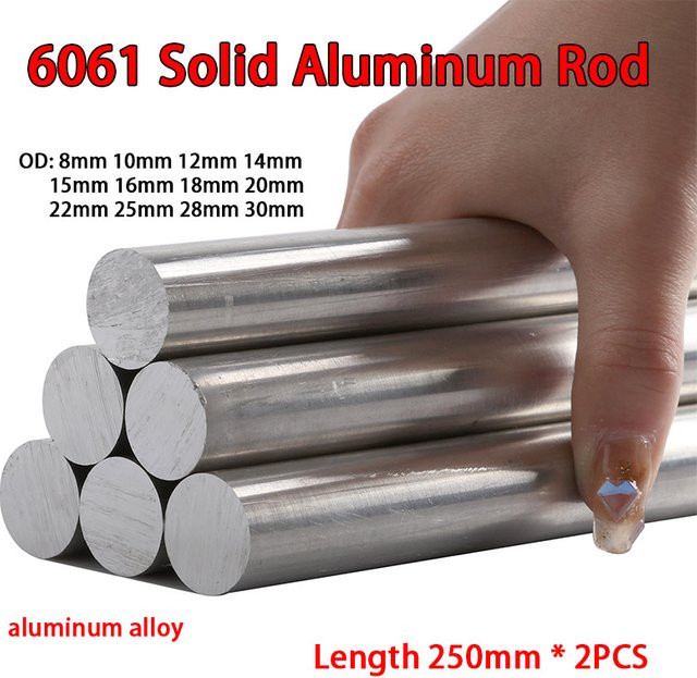 Zimir Aluminiumrohr Set, 2 Stück, Farbe Silber, Mill Finish - Bild 1