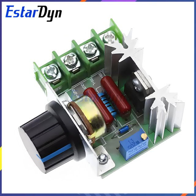 Estardyn SCR Spannungsregler Dimmer 2000W AC 50-220V zur Motordrehzahlregelung für den Heimgebrauch - Bild 1