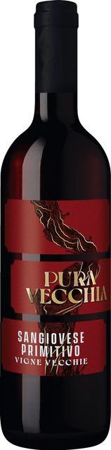 PuraVecchia Rotwein Primitivo, Puglia, 2024, trocken, 0,75 l - Bild 1