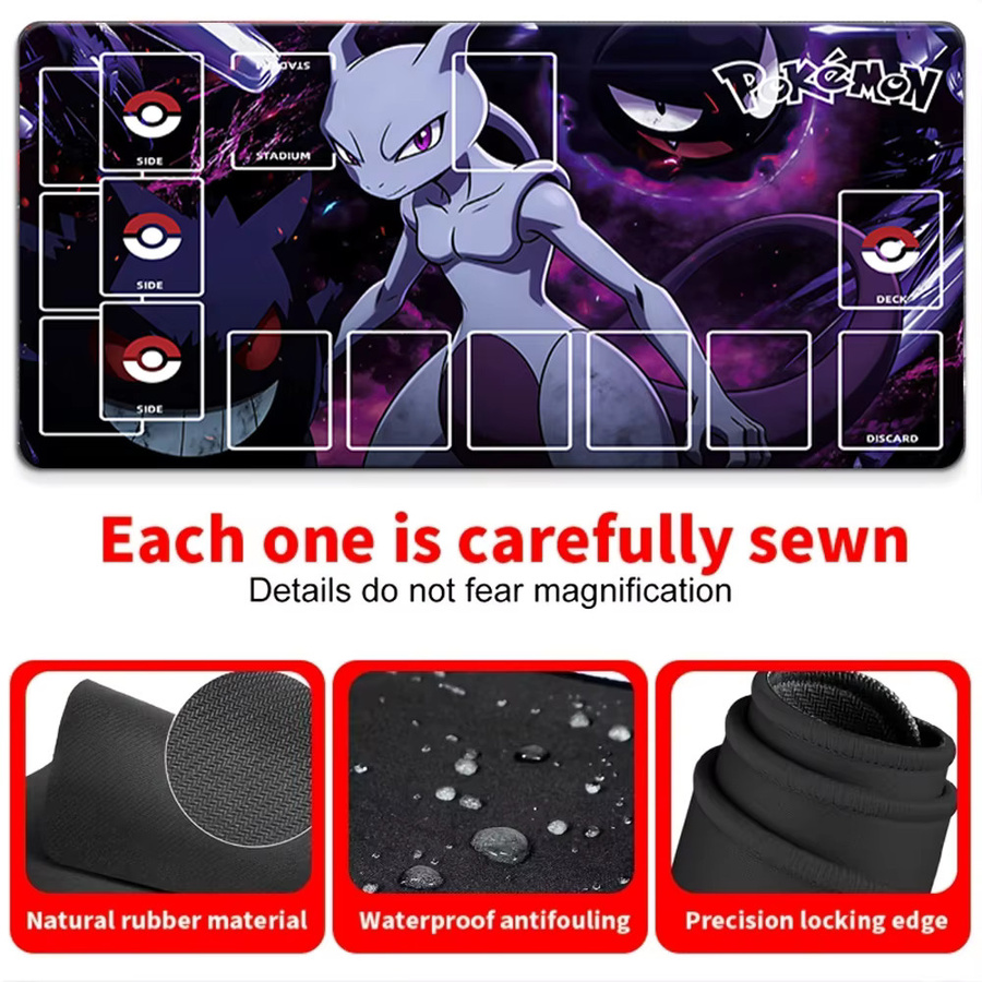 Potdemiel Pokémon Spielmatte, Lila, Zubehör - Bild 4