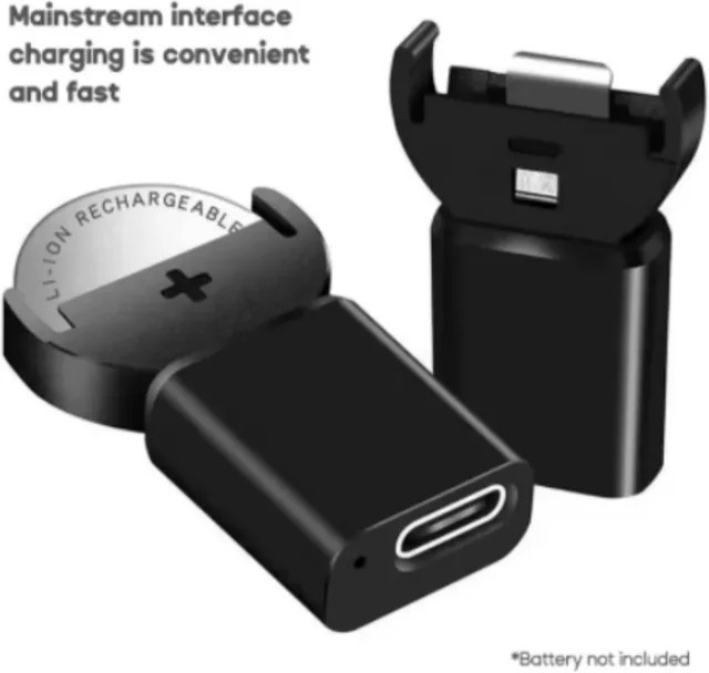 Yuform Lithium-Knopfzellen-Akkus und Ladegerät Set für LIR2032 LIR1632 LIR2025 LIR2016 LIR2032H - Bild 1