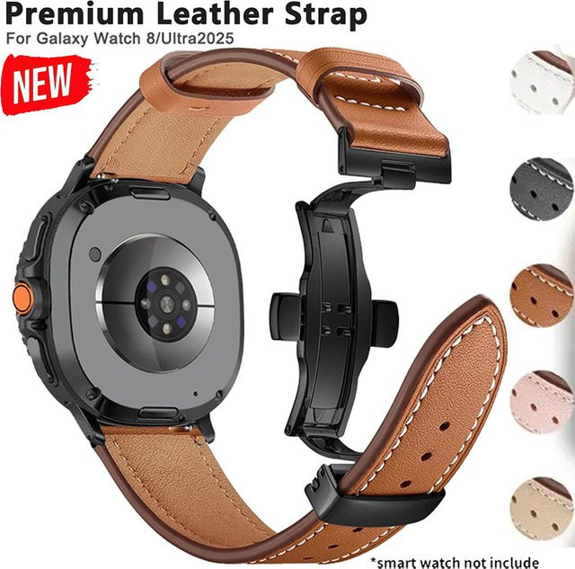 CHIICSMART Uhrenarmband Leder, Unisex - Bild 1