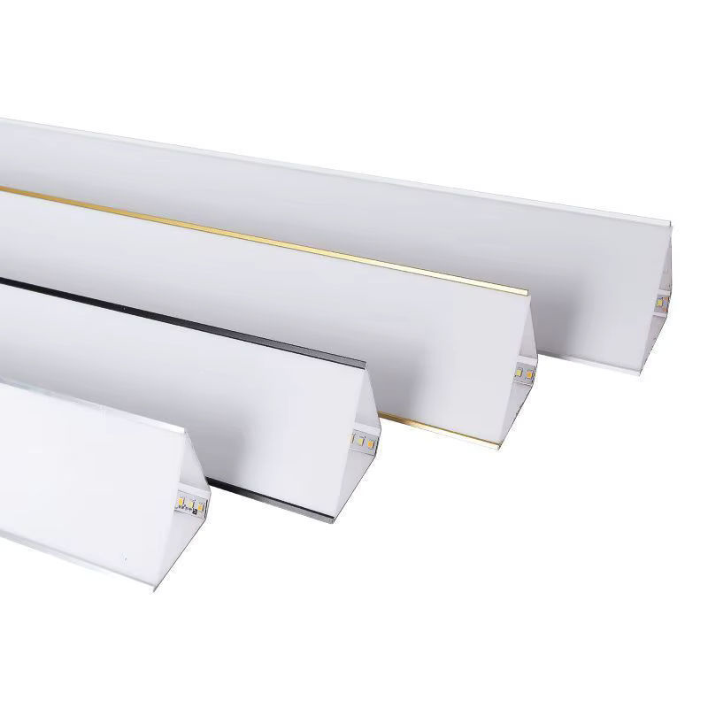 Khelse LED Aluminium Profil V Form Lineare Lampe in Weiß für Decken und Wandecken - Bild 5
