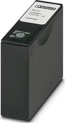 Phoenix Contact Dummy-Cartridge BM ID-DUMMY CARTR. YE in Gelb und Schwarz - Bild 1