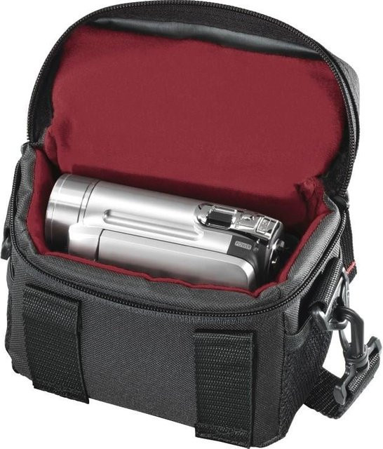 Hama Kameratasche Valletta 110 in Schwarz, Innenmaß B x H x T: 15 x 10 x 13 cm - Bild 1