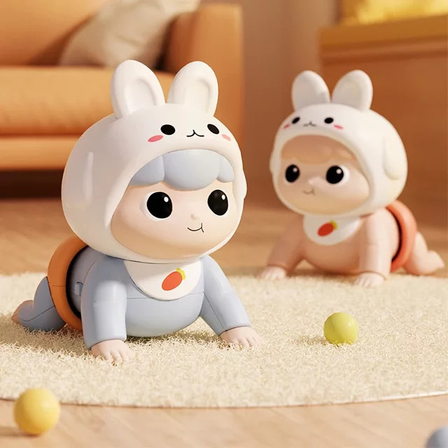 SONGYI Krabbeltier-Babypuppenspielzeug, mit Musikgeräuschen, Lernspielzeug - Bild 1