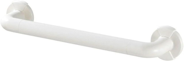 Wenko Wandhaltegriff Secura in Weiß, Wandmontage, B/T/H: 43 x 7 x 8 cm - Bild 1