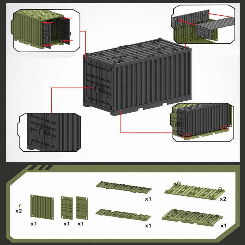Linyi toy Armeestil Spielset Militär - Bild 2