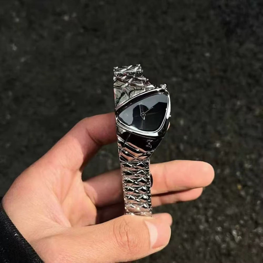 ZBJP Armbanduhr, Quarz, Edelstahl, Silber, Unisex - Bild 2