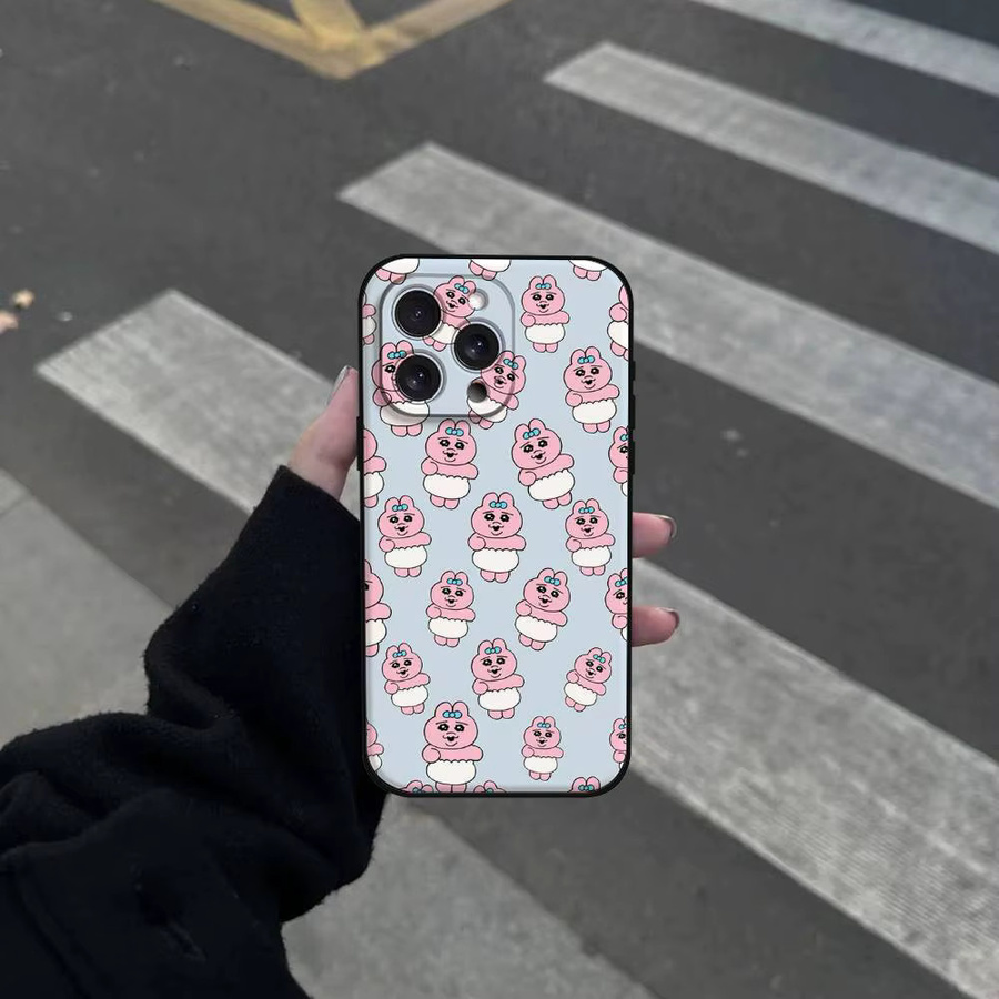 Mesuca O-Opanchu Usagi Handyhülle für iPhone 11 bis 17 Pro Max Plus Mini aus weichem TPU in Multicolour - Bild 2