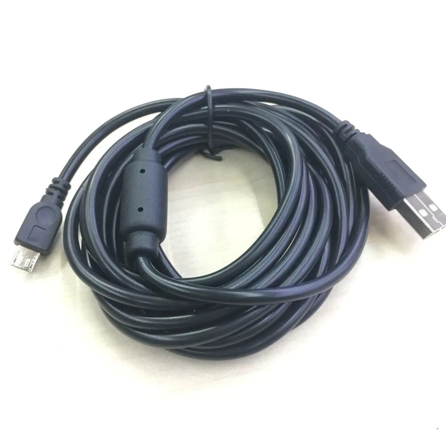 Gryan USB Ladekabel für PS4 und Xbox Controller, Datenkabel für Gamepads, Schwarz, Länge: 1,8 m bis 3 m - Bild 5