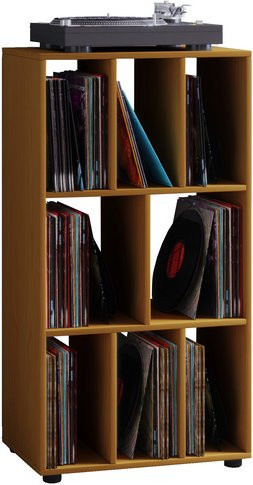 VCM Regal Schaltino aus Holzwerkstoff in Buche Braun, B/H/T: 36 x 115 x 60 cm - Bild 1