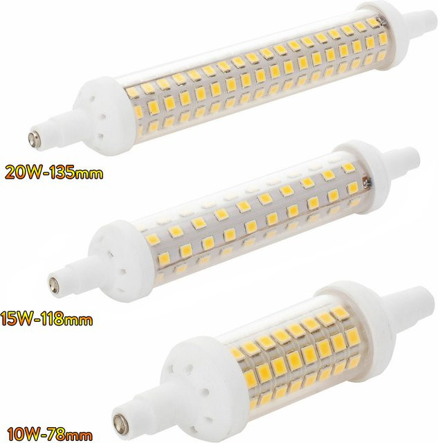 YORYZENG R7S Flutlicht-LED-Lampen dimmbar, SMD 2835, 220 V, energiesparender Ersatz für Halogenlicht - Bild 1