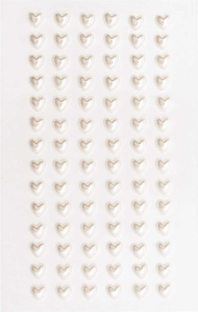Rico Design Paper Poetry Perlensticker Herzen 84 Stück - Bild 1
