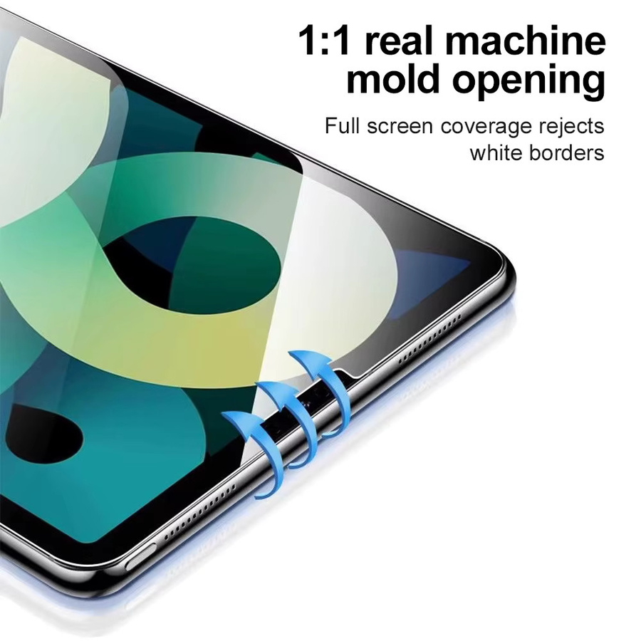 Transparentes gehärtetes Glas als Displayschutz für Apple iPad Air 11 und 13 sowie verschiedene iPad Generationen - Bild 4
