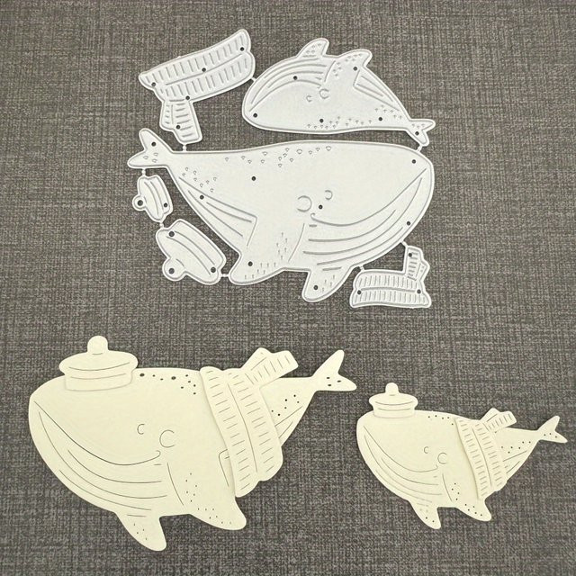 Sailor Whale Stanzformen aus Metall für Scrapbooking und Bastelarbeiten - Bild 1