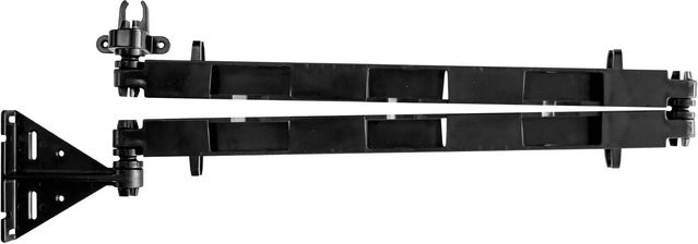EVOline Wing Kabelführung für Schubladen mit Steckdose in Schwarz B/T/H: 80,0 x 60,0 x 12,6 cm - Bild 2