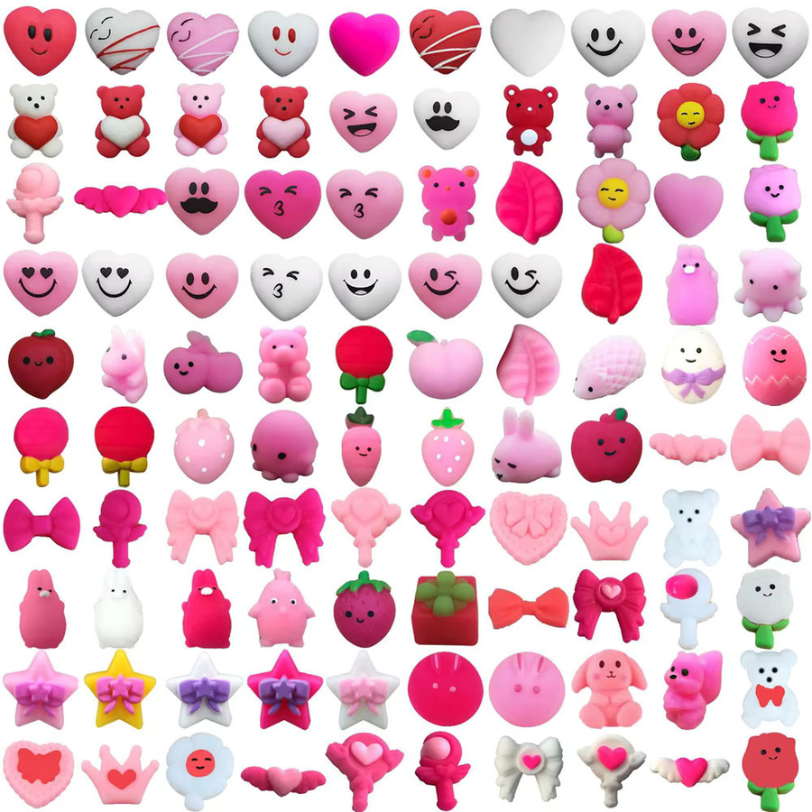 JK-ZMM Squishies, Liebesblume, Bär, Mochi, Zappeln, 24-teiliges Set - Bild 3