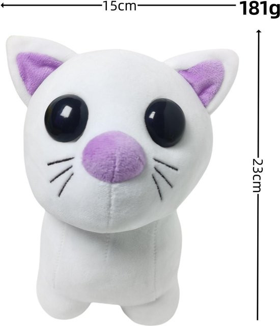 Yiran toy Adopt Me Schatten Drache, Plüschtier, 25cm, ab 0 Jahren - Bild 1