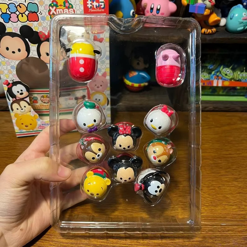 Disney Mickey Minnie Winnie The Pooh Goofy Donald Duck Actionfiguren, stapelbare Spielzeugkollektion, ab 14 Jahren - Bild 3