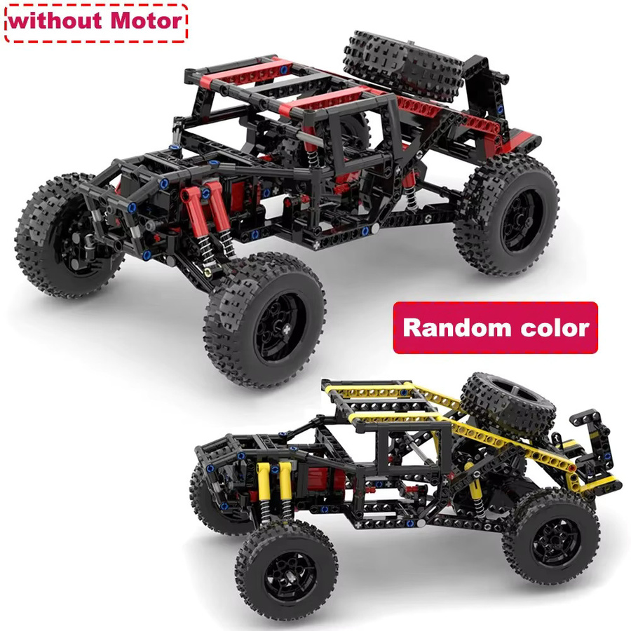 Stemedu MOC Buggy Trucks Rennwagen mit 4-Rad-Antrieb, App-Steuerung und Fernbedienung, Baustein-Geländewagen aus Kunststoff - Bild 2