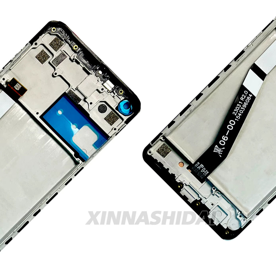 Xiaomi Note 9/10X LCD-Display mit Touchscreen-Digitizer und Rahmen in Schwarz - Bild 2