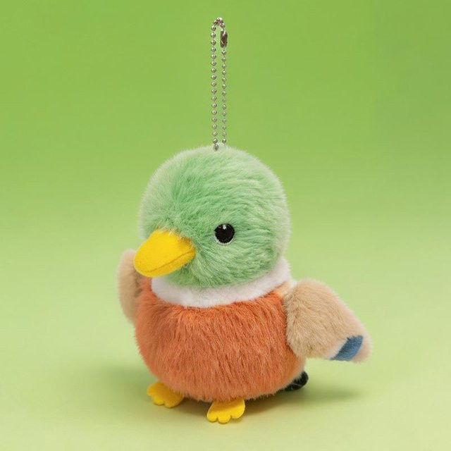 Vogel's Eisvogel Plüschpuppe, Plüsch Anhänger, 12cm - Bild 1