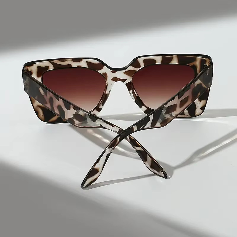 CAIPAI Sonnenbrille, Vollrand, Square, Kunststoff, braun - Bild 2