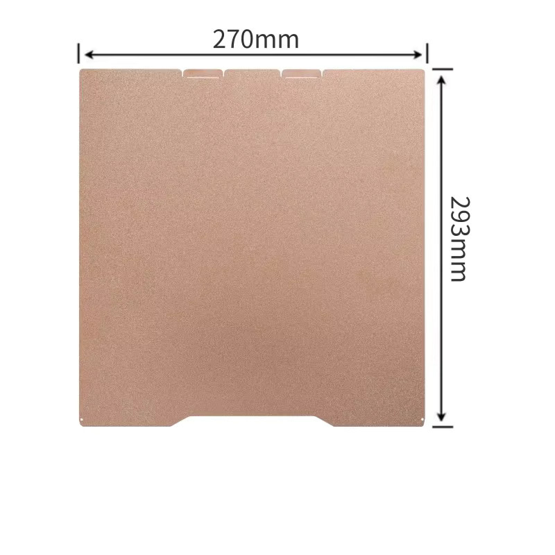 Creality Doppelseitige Mattierte Bauplatte für K2 und K2 PRO, Hochfeste Beschichtete PEI PEO PEY Bauplatte für FDM 3D-Drucker-Zubehör - Bild 2