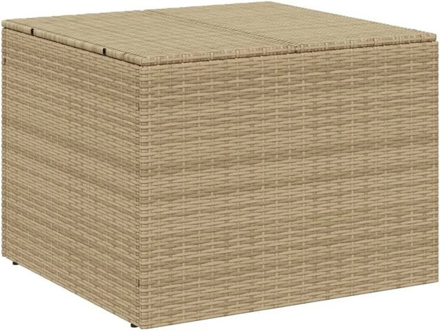 Furnicato Gartentruhe aus Poly Rattan in Beige mit 291l Volumen - Bild 1