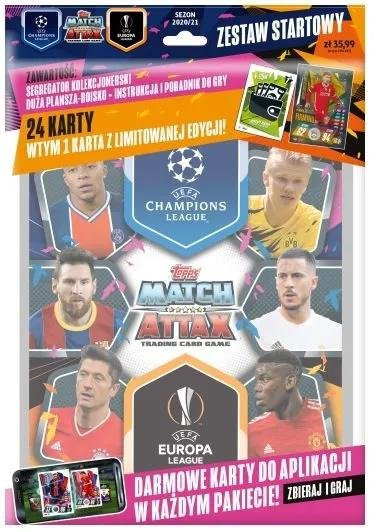 Match aattax Champions League 2020 2021 Starter-Set Karte - Bild 1