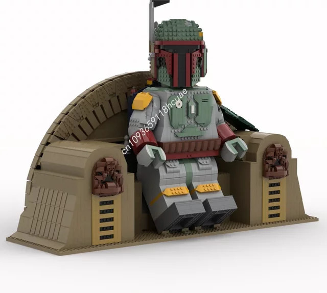 Moc Star Wars Boba Fett Thron, Modell Bausteine, Weltraum - Bild 1