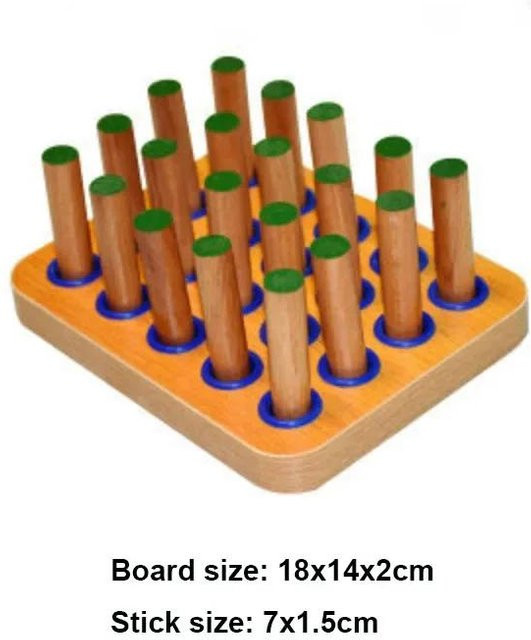 Fashnics Fingertrainingsgerät aus Holz zur Rehabilitation - Bild 1