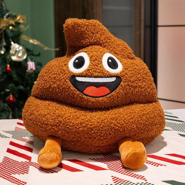 Yiran toy Kacke Plüschtier, Stofftier, braun - Bild 1
