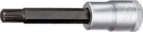 Gedore INR 19 L 6-100 Schraubendrehereinsatz 1/2" 100 mm RIBE M6 in Silber - Bild 1