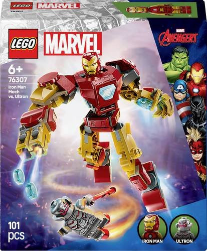 LEGO Marvel Superhelden Iron Man Mech vs. Ultron Konstruktionsspielzeug - Bild 2