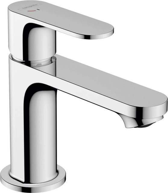 Hansgrohe Rebris S 80 Waschtisch-Einhebelmischer in Chrom mit CoolStart EcoSmart und Pop-up-Abfluss - Bild 1