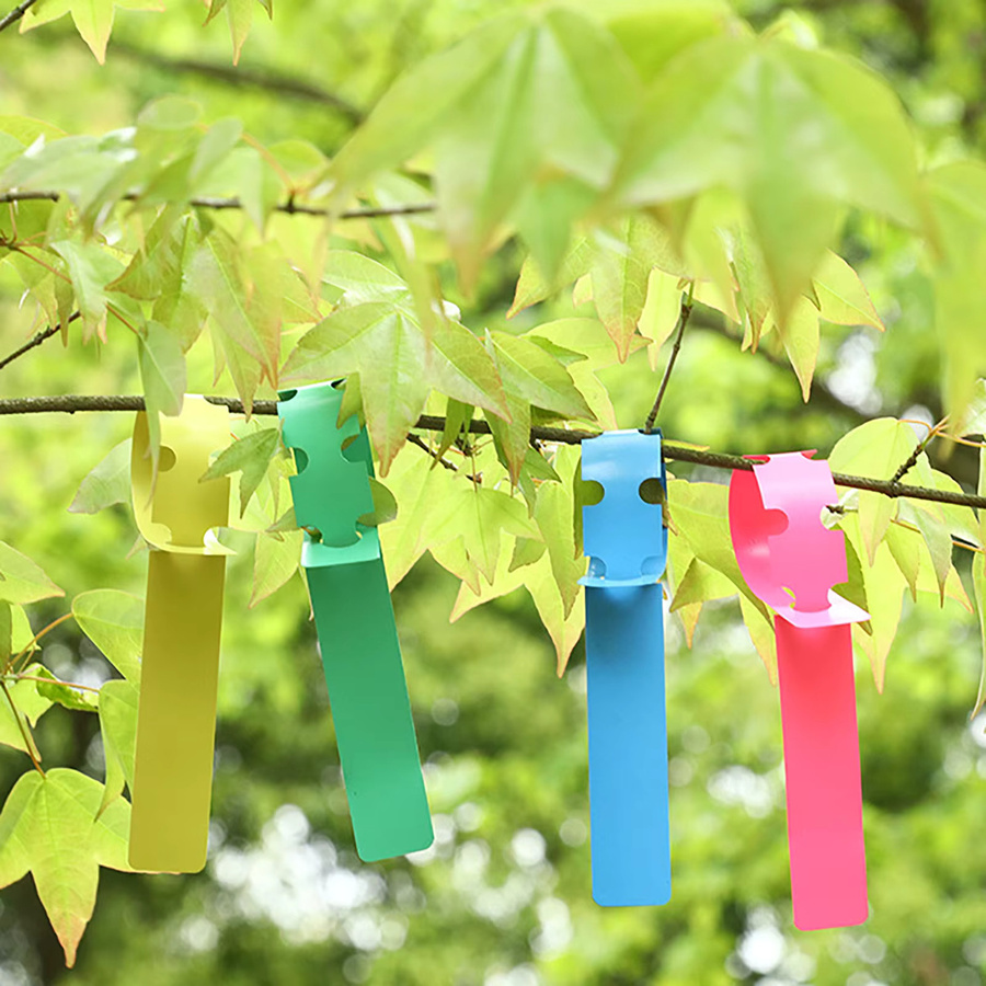 Wasserdichte Gartenpflanzen-Etiketten aus Kunststoff in Mehrfarben zur Markierung von Setzlingen und Obstbäumen - Bild 2