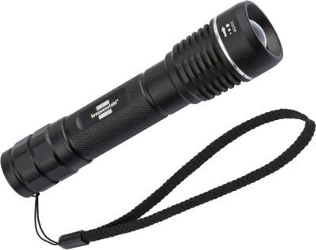 Brennenstuhl LuxPremium TL 601 LED-Taschenlampe, Akku-Taschenleuchte mit 600 Lumen, stufenloser Fokus, IP67, Schwarz, Aluminium - Bild 2