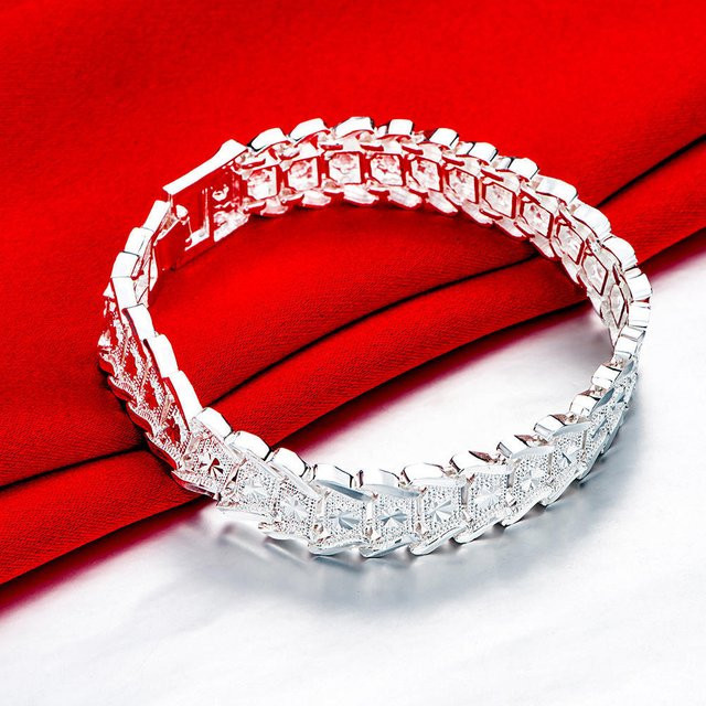 Wucifang Jewelry Kette Armband, 925 Silber, Zirkonia, Damen - Bild 1
