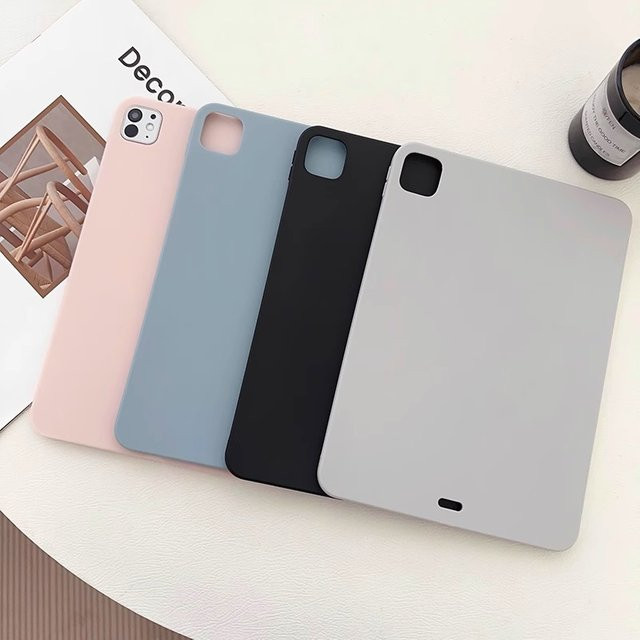Ultradünne weiche TPU-Schutzhülle für Samsung Galaxy Tab A11 Plus, A9 8.7, Tab S10 Lite, S9 FE und S11 in Pink - Bild 1