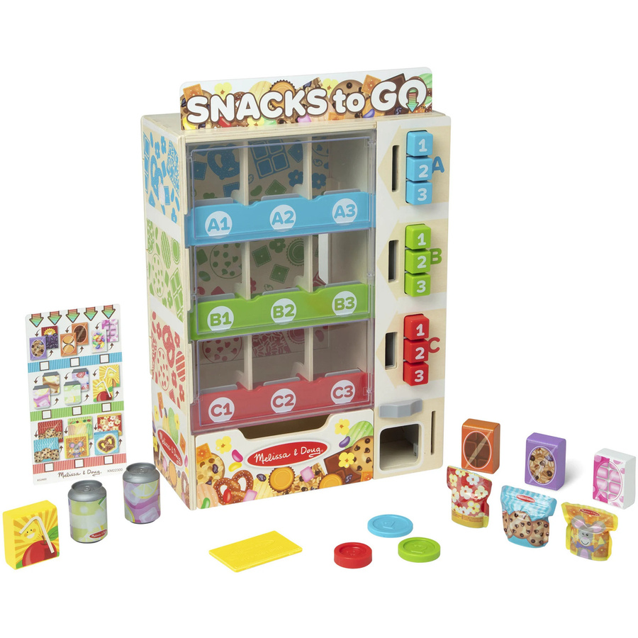 Melissa & Doug Verkaufsautomaten Spielset, Holz, ab 3 Jahre - Bild 1