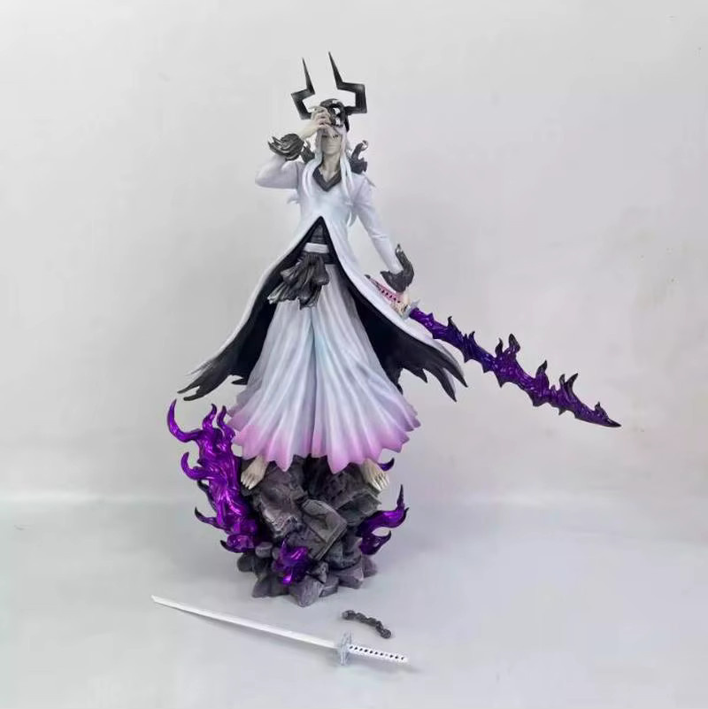Bandai Bleach Ichigo Figur, Hohle Weiße Form mit Hörnern & Mugetsu-Form, 31-33cm, Kunststoff - Bild 3