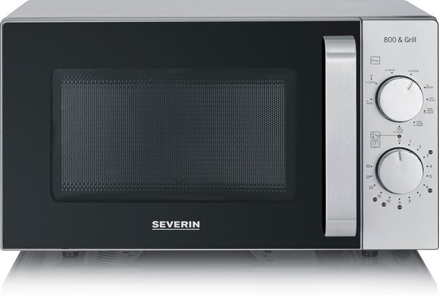 Severin Mikrowelle MW 7572 Inverter Solo in Silber - Bild 1