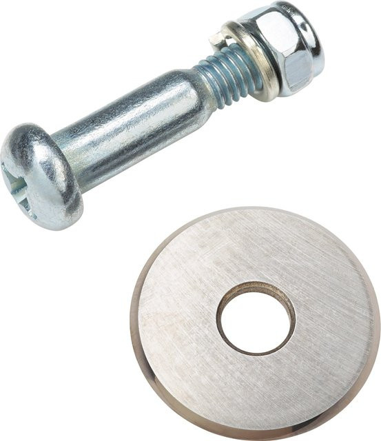 LUX-TOOLS Ersatzschneidrad Classic aus gehärtetem Stahl in Silber, Durchmesser: 22 mm, Dicke: 2 mm - Bild 1