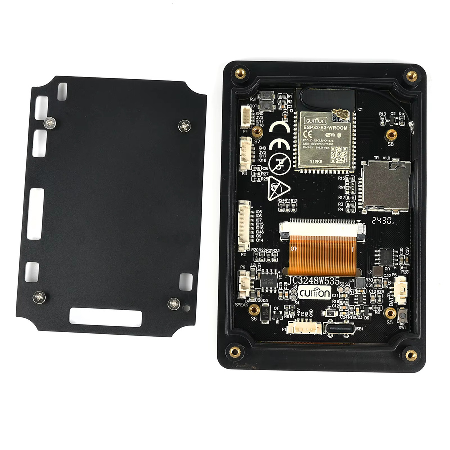 RCmall ESP32-S3 Modul mit 3,5 Zoll kapazitivem IPS TFT Touch-Display, 320x480 Auflösung, 8M PSRAM, 16M FLASH, WiFi und Bluetooth in Schwarz - Bild 2
